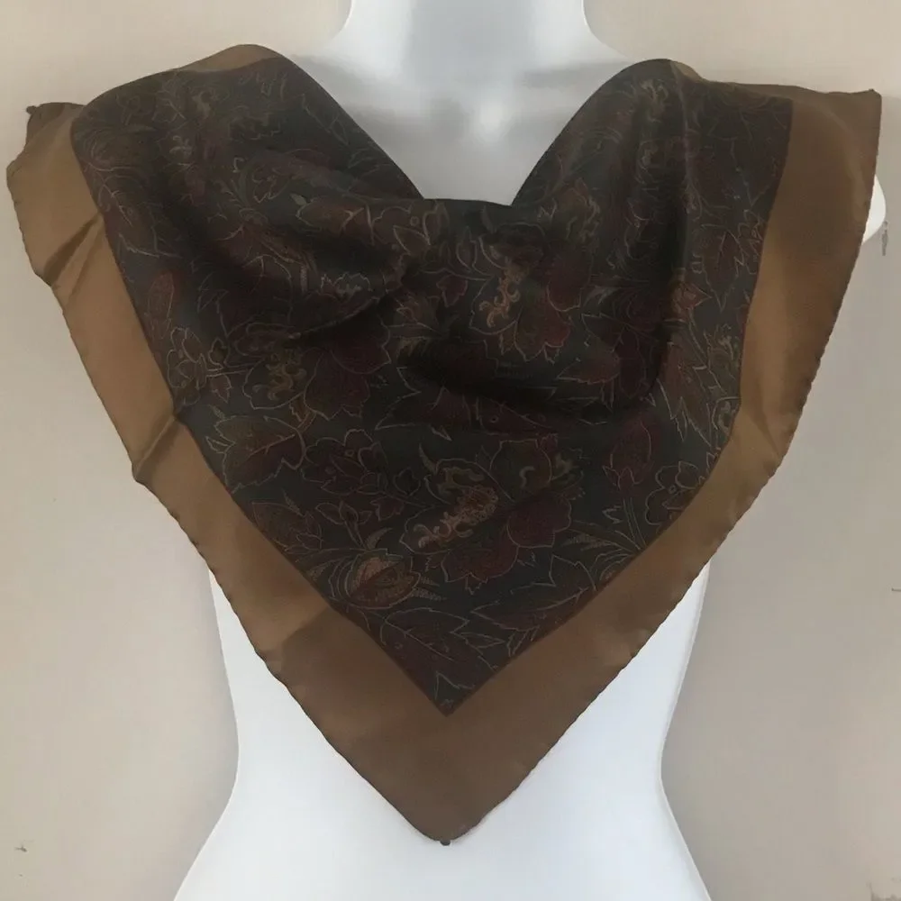Italy Silk Scarf Bandana